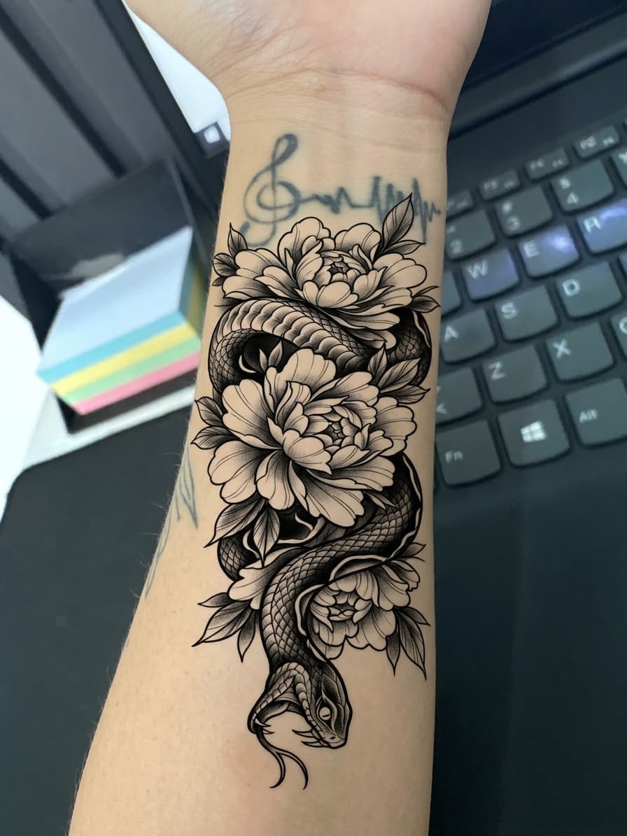 Tryon: forearm