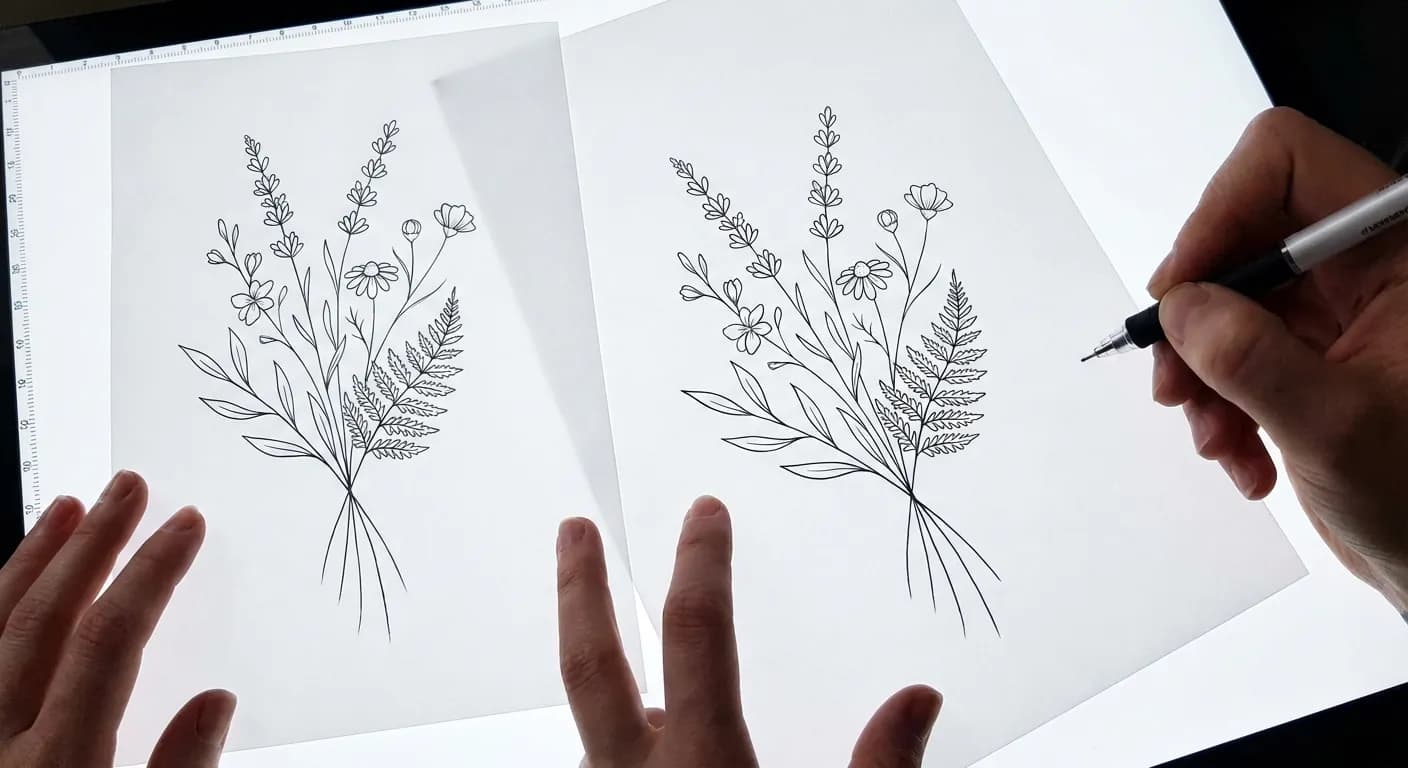 Minimalist flowers